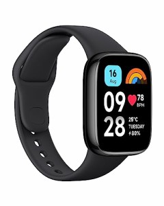 シャオミXiaomi スマートウォッチ Redmi Watch 3 Active Bluetooth 5.3 通話・着信通知 1.83インチ大画