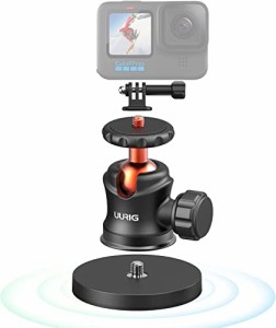 UURig BH-07 カメラ磁気スタンド セット カメラ用 マグネット スタンド GoPro用 アクセサリー 66mmマグネット台座 強力磁石