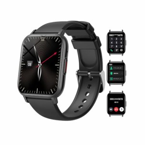 技適認証 スマートウォッチ 多種機能付き Smart Watch Bluetooth5.3通話機能付き 1.85インチ大画面 iP