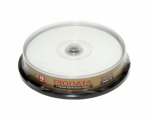 業務用 BD-R DL 50GB 台湾製 6倍速 ウォータープルーフ PIODATA 845-C12 10枚