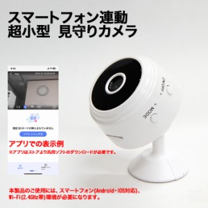 見守り・防犯に スマートフォン連動 防犯カメラ ネットワークカメラ 超小型 見守りカメラ realcam BE SILENCE BES-115