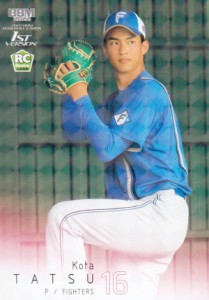 【キラカード版】BBM ベースボールカード 289 達孝太 北海道日本ハムファイターズ (レギュラーカード) 2022 1stバージョン
