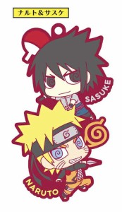 【ナルト＆サスケ】 ラバーマスコット NARUTO-ナルト-疾風伝 もういっちょ！ラバーマスコットでツーマンセルだってばよ！