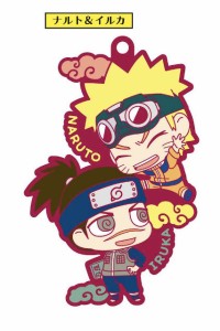 【ナルト＆イルカ】 ラバーマスコット NARUTO-ナルト-疾風伝 もういっちょ！ラバーマスコットでツーマンセルだってばよ！