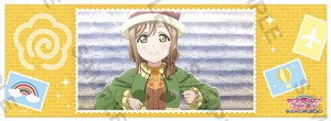 【国木田花丸 (私服/横) 】 ラブライブ！サンシャイン!! The School Idol Movie Over the Rainbow ステッカーコレクション