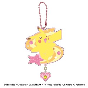 【ピカチュウ】 ポケットモンスター きらきらジュエルラバーマスコット