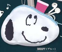 【SNOOPY(ブルー)】 コロコロスヌーピー リュックポーチコレクション