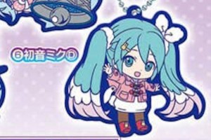 【B賞 初音ミク(D) (ラバーマスコット) 】 初音ミク 初音ミクあそーと -マジカルミライ 2020 Winter festival Ver.-