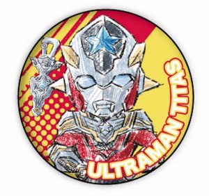 【ウルトラマンタイタス】 缶バッジ ウルトラマンタイガ 01 グラフアートデザイン