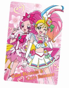 【P10.キュアブロッサム＆キュアサマー】 映画トロピカルージュ!プリキュア 雪のプリンセスと奇跡の指輪! キラキラカードグミ