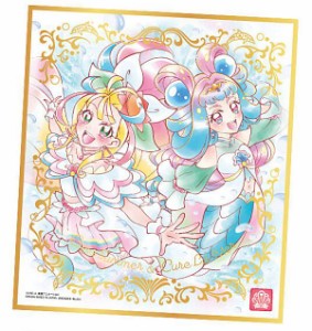 【[金色箔押し] No.04 キュアサマー＆キュアラメール(エクセレントロピカルスタイル)】 プリキュア 色紙ART6