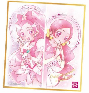 【[ピンク・金色箔押し] No.15 キュアブロッサム＆つぼみ】 プリキュア 色紙ART6