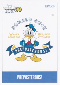 【26 ドナルド・ダック (レギュラーカード) 】 DONALD DUCK ドナルドダック 90周年プレミアムコレクションカード