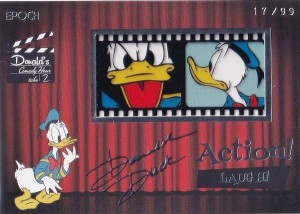 【[箔サイン＋レプリカフィルムシルバー箔 17/99] DCH-03 ドナルド・ダック (スペシャルインサートカードB) 】 DONALD DUCK ドナルドダッ