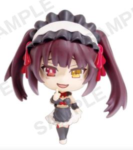 しろくろメイド 狂三　4枚セット デート・ア・ライブIV_描き下ろしビジュアルアクリルプレート 時