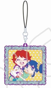 【一ノ瀬かえで＆霧矢あおい】 アイカツ！ エンディングラバーストラップコレクション