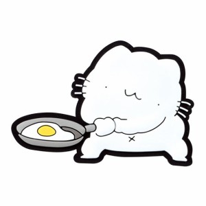 【からめるねこ（料理）】からめる ラバーマグネット