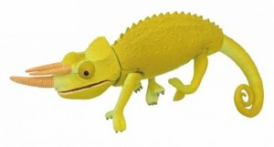 【カメレオン B】あそべる生物フィギュアシリーズ トカゲキングダム