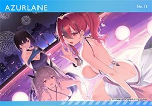 【No.13 水着イラスト】アズールレーン トレーディングブロマイド