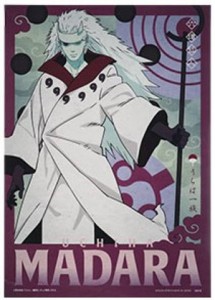 【G賞 うちはマダラ （クリアポスター）】一番くじ NARUTO-ナルト- 疾風伝 忍ノ絆