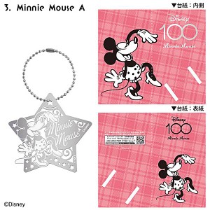 【Minnie　Mouse　A】ディズニー100 メタルブックマーカー