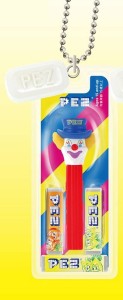 【ピエロ(赤色)】PEZ ボールチェーンマスコット