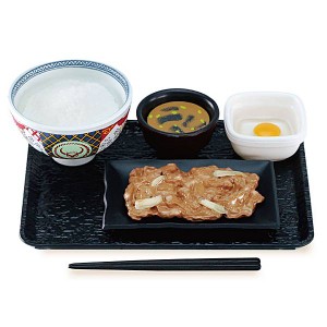 【牛皿定食】吉野家 ミニチュアコレクション 第2弾