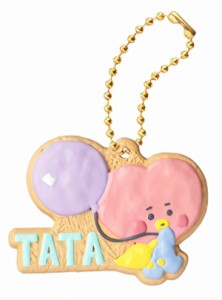 【TATA(風船ver.)】 BT21 クッキーチャームコット３