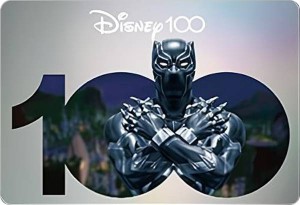 【ブラックパンサー(背景100) (R レア)】 ディズニー100 ワンダーカードコレクション