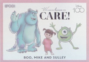 【[ホログラム版キラカードA 023/200] 24 BOO, MIKE AND SULLEY ブー＆マイク＆サリー (インサートカード/名言) 】 Disney創立100周年 EP