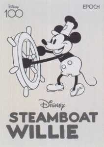 【[ホロA 170/200] SW-01 MICKEY MOUSE ミッキーマウス (インサートカード/蒸気船ウィリー・パラレル) 】 Disney創立100周年 EPOCH 2023 