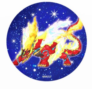 【ケミカライズ・サラマンダー】 缶バッジ 遊☆戯☆王ゴーラッシュ!! 03 グラフアートデザイン