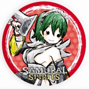 【いろは】 缶バッジ SAMURAI SPIRITS 01 グラフアートデザイン