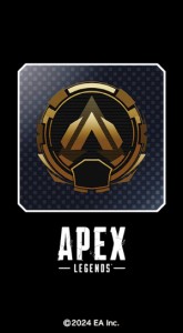 【ゴールドランク/ステッカー】 APEX LEGENDS ステッカー付きタブレット ※ステッカーのみ