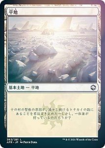 【FOIL】マジックザギャザリング AFR JP 262 平地 (日本語版 コモン) フォーゴトン・レルム探訪