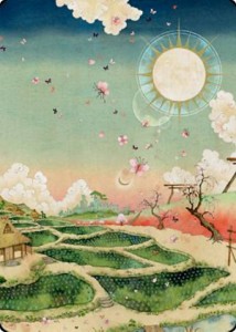 マジックザギャザリング NEO 79/81 平地 (日本語版 アート・カード) 神河：輝ける世界