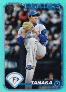 【アクアパラレル】NPB ベースボールカード 11 田中正義 北海道日本ハムファイターズ (ベースカード) 2024 TOPPS