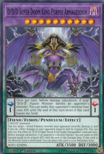 遊戯王 SOFU-EN096 DDD超死偉王パープリッシュ・ヘル・アーマゲドン D/D/D Super Doom King Purple Armageddon (英語版 1st Edition ノー