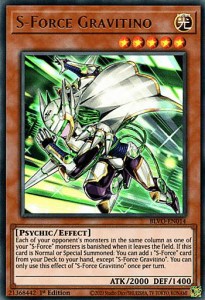 遊戯王 BLVO-EN014 S-Force グラビティーノ S-Force Gravitino (英語版 1st Edition ウルトラレア) Blazing Vortex