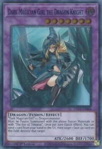 [青文字] 遊戯王 DLCS-EN006 竜騎士ブラック・マジシャン・ガール Dark Magician Girl the Dragon Knight (英語版 1st Edition ウルトラ