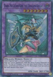 [緑文字] 【イラスト違い】遊戯王 DLCS-EN006 竜騎士ブラック・マジシャン・ガール Dark Magician Girl the Dragon Knight (英語版 1st E