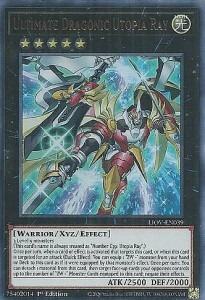 遊戯王 LIOV-EN039 竜装合体 ドラゴニック・ホープレイ Ultimate Dragonic Utopia Ray (英語版 1st Edition ウルトラレア) Lightning Ove