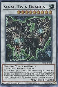 遊戯王 KICO-EN038 スクラップ・ツイン・ドラゴン Scrap Twin Dragon (英語版 1st Edition スーパーレア) King’s Court