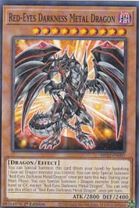 遊戯王 SDAZ-EN007 レッドアイズ・ダークネスメタルドラゴン Red-Eyes Darkness Metal Dragon (英語版 1st Edition ノーマル) Structure 