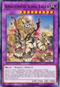 遊戯王 DABL-EN098 アマゾネスペット虎獅王 Amazoness Pet Liger King (英語版 1st Edition ノーマル) Darkwing Blast