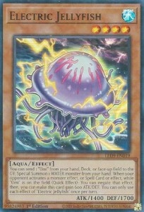 遊戯王 LED9-EN019 電気海月—フィサリア— Electric Jellyfish (英語版 1st Edition スーパーレア) LEGENDARY DUELISTS:DUELS FROM THE 