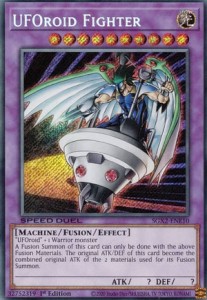 遊戯王 SGX2-ENE10 ユーフォロイド・ファイター UFOroid Fighter (英語版 1st Edition シークレットレア) Speed Duel GX：Midterm Parado