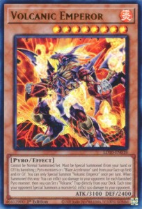 遊戯王 LD10-EN018 ヴォルカニック・エンペラー Volcanic Emperor (英語版 1st Edition ウルトラレア) Legendary Duelists：Soulburning 