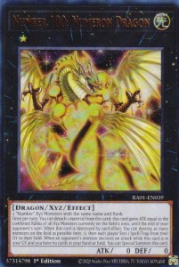 遊戯王 RA01-EN039 Ｎｏ.１００ ヌメロン・ドラゴン Number 100: Numeron Dragon (英語版 1st Edition ウルトラレア) 25th Anniversary R