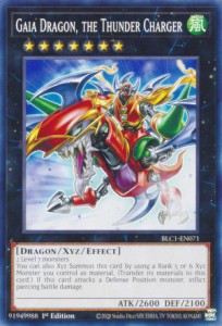 遊戯王 BLC1-EN071 迅雷の騎士ガイアドラグーン Gaia Dragon, the Thunder Charger (英語版 1st Edition ノーマル) BATTLES OF LEGEND： 